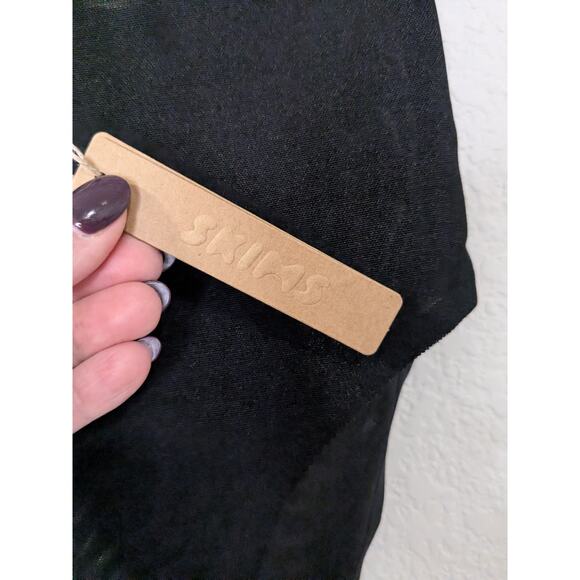 SKIMS Women's Size XS High Waisted Thong Onxy Black NWT - Picture 5 of 8